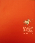 Cartel 2000 “10 años de diseño industrial en Aragón”.